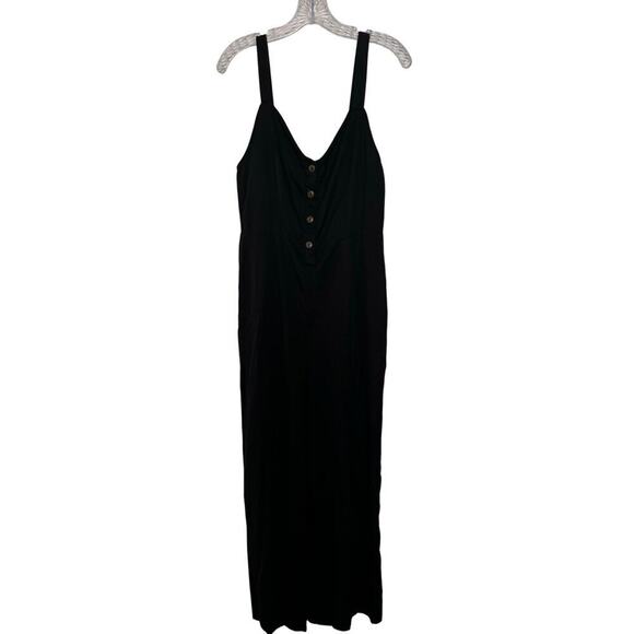Sadie & Sage Black Jumpsuit Size L - Picture 2 of 6
